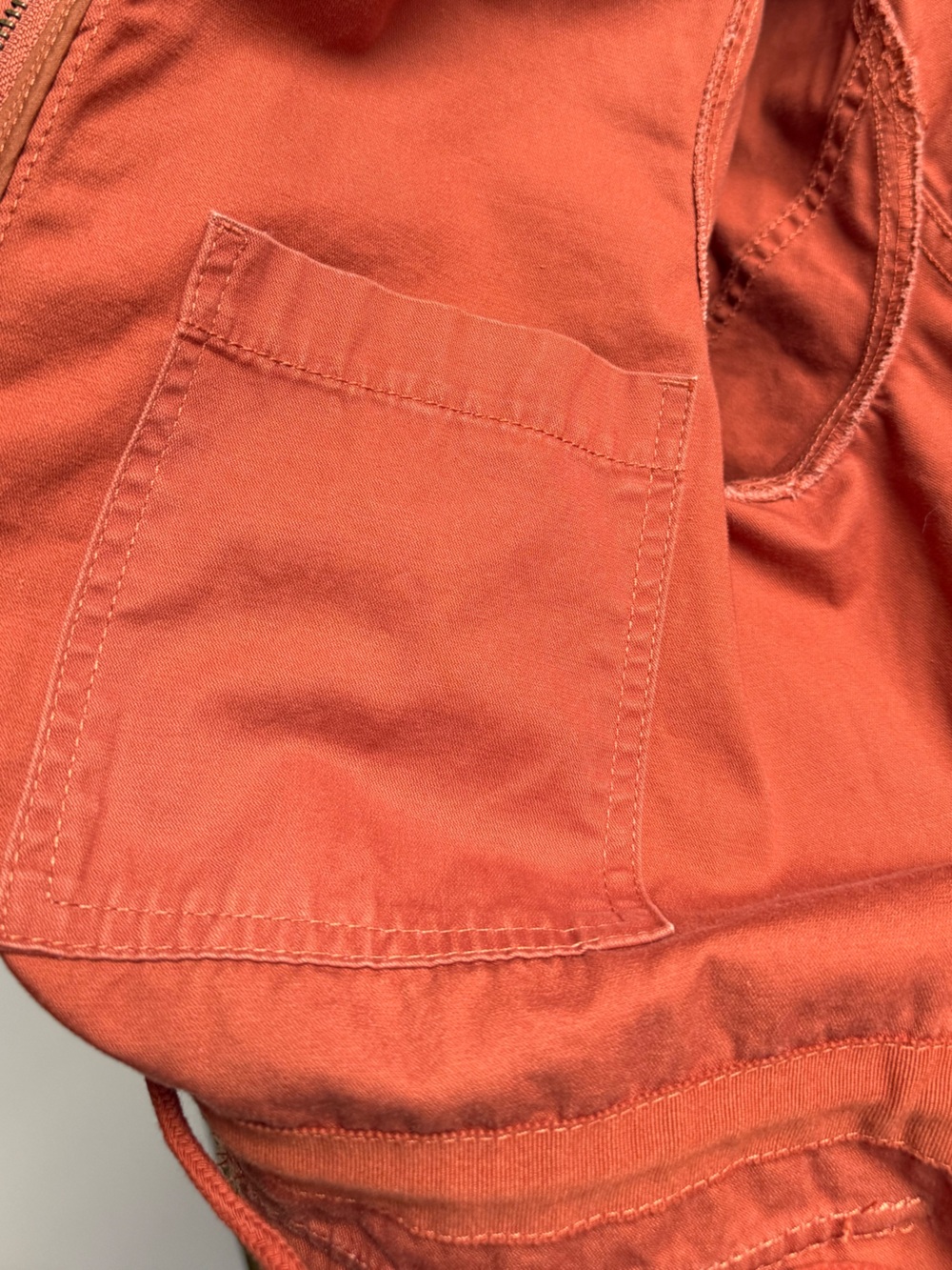 Madewell Rust Orange Utility Jacket - Picture 6 of 10